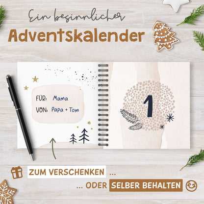 Adventskalender Achtsamkeit Geschenkidee für