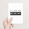 Ansicht Postkarte Mimimi PK1058