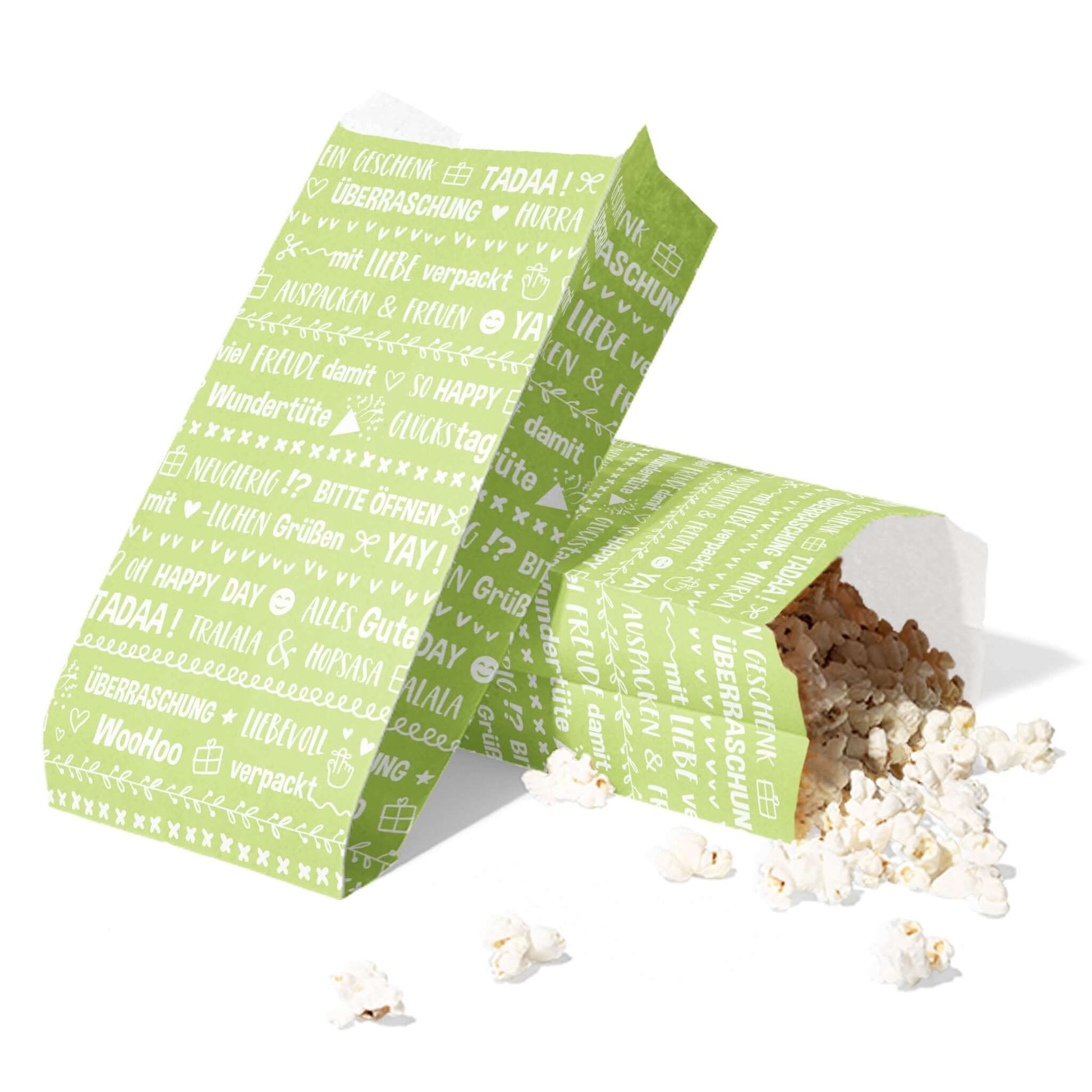 Popcorntüte Papiertüte Verpackungstüte