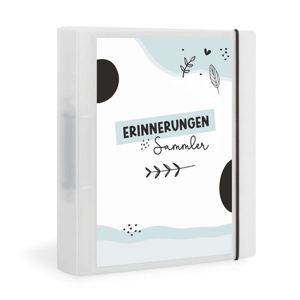 Flexibook Ringordner A4 Design Erinnerungssammler Vorderseite