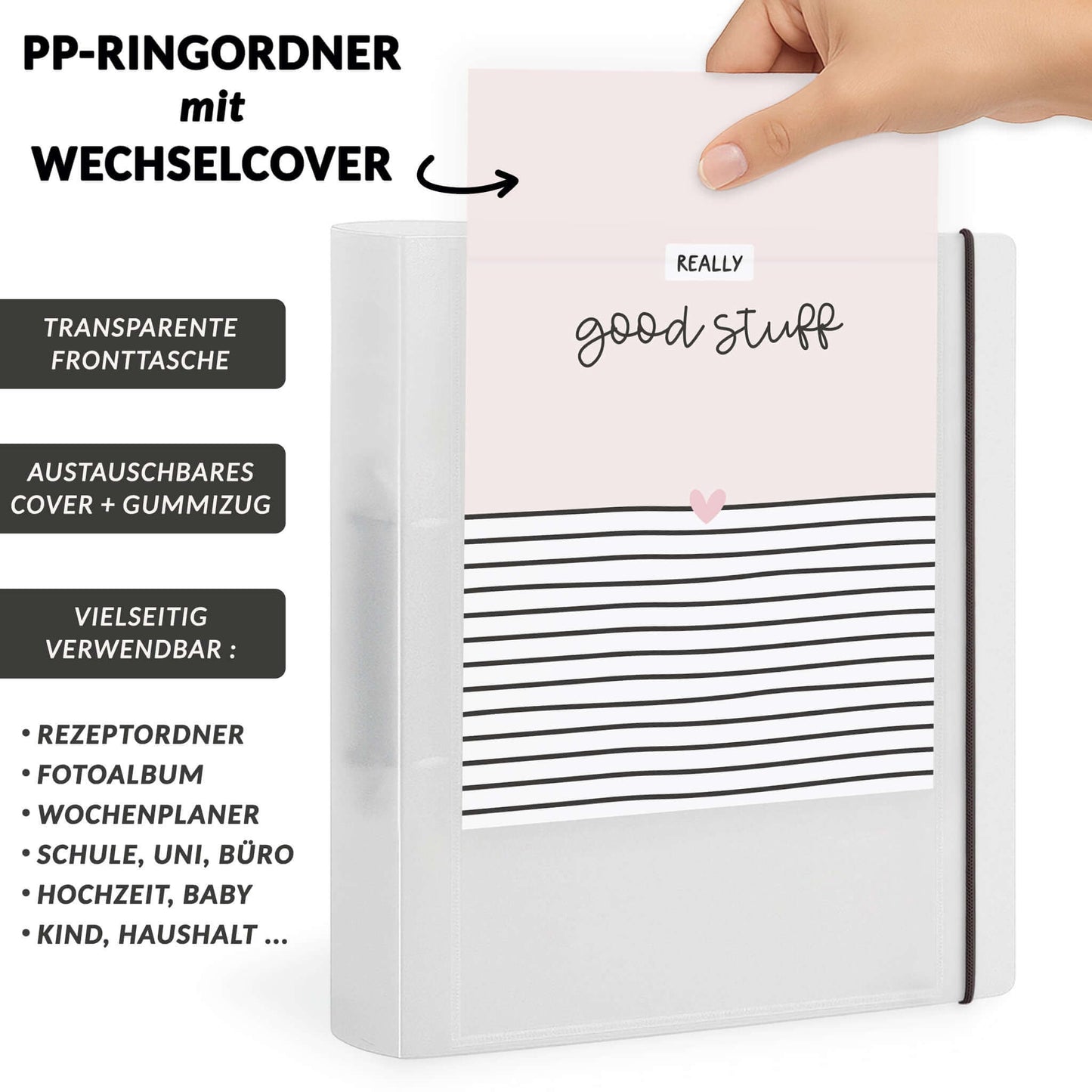 Wechselcover Flexibook Ringordner A4 Design Really Good Stuff