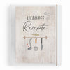 Flexibook Rezeptordner A4 frontal Design Lieblingsrezepte