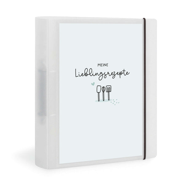 Vorderseite Flexibook A4 Design Meine Lieblingsrezepte