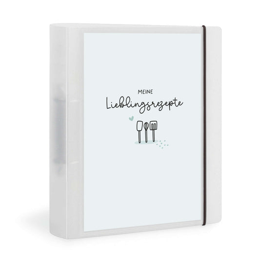 Vorderseite Flexibook A4 Design Meine Lieblingsrezepte