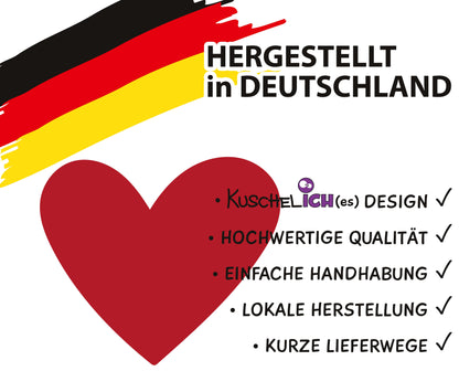 Rubbeletiketten zum Aufkleben Herz rot Rubbelaufkleber Made in Germany